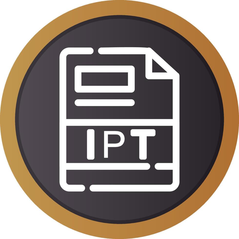 ipt criativo ícone Projeto vetor