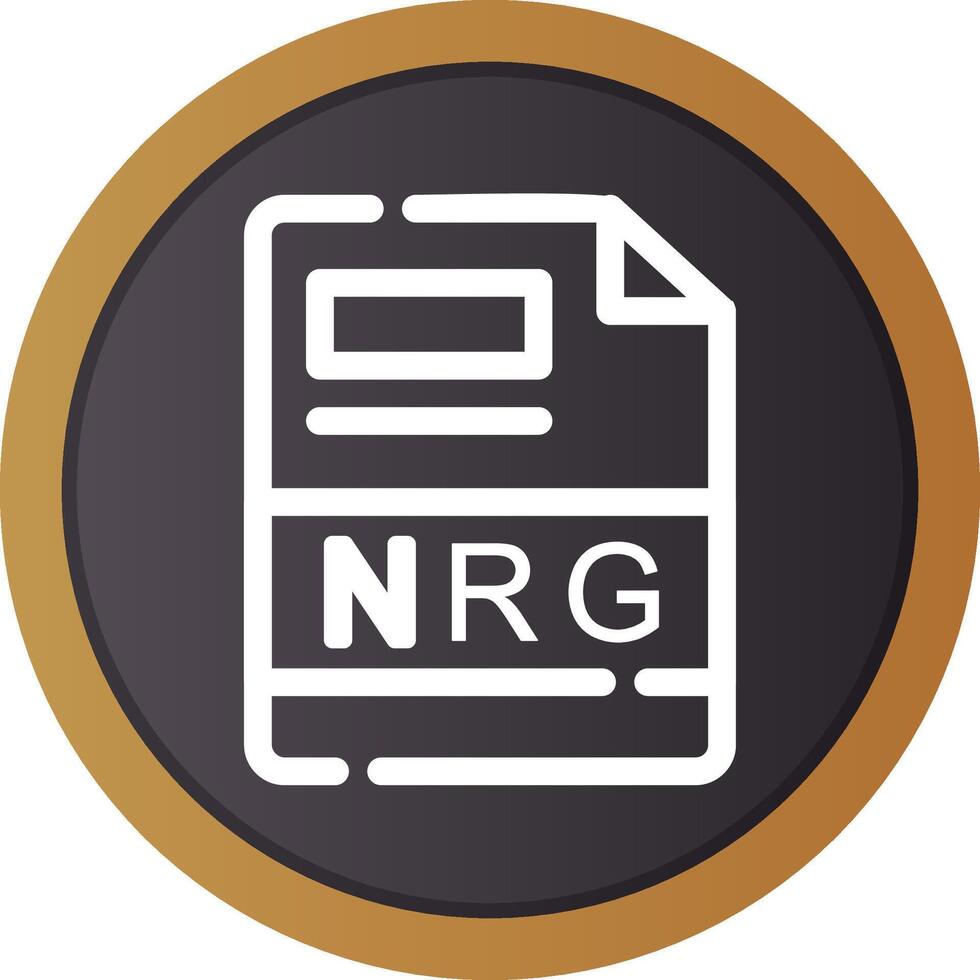 nrg criativo ícone Projeto vetor