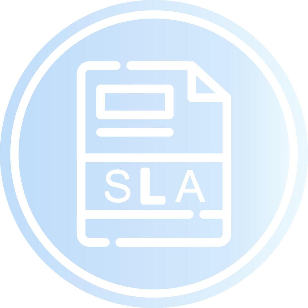 sla criativo ícone Projeto vetor