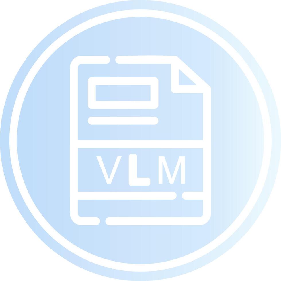 vlm criativo ícone Projeto vetor