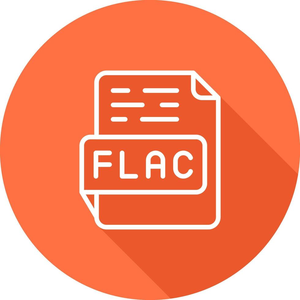 flac vetor ícone