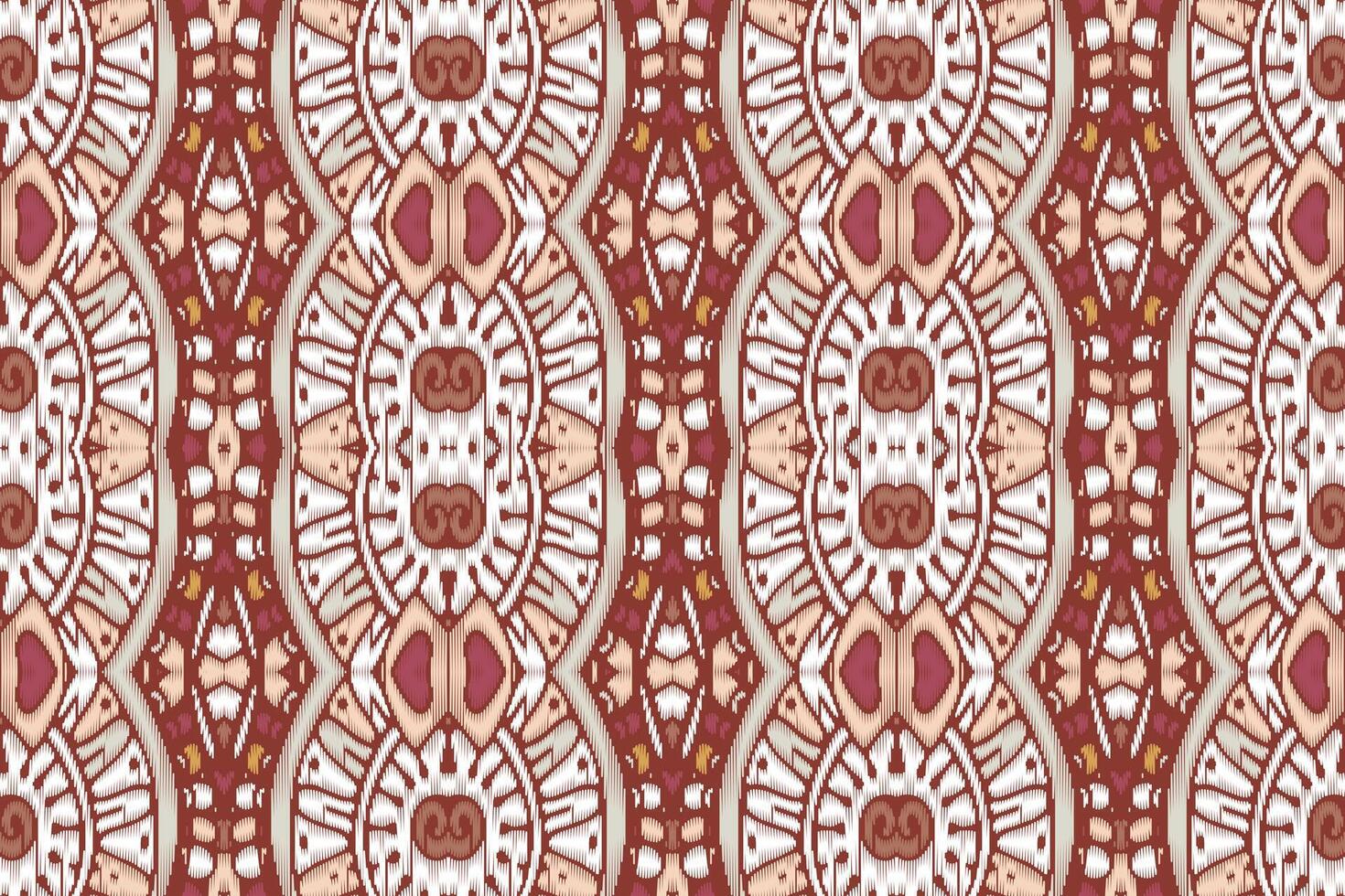 arte abstrata padrão étnico. ikat sem costura padrão tradicional. estilo americano, mexicano. vetor