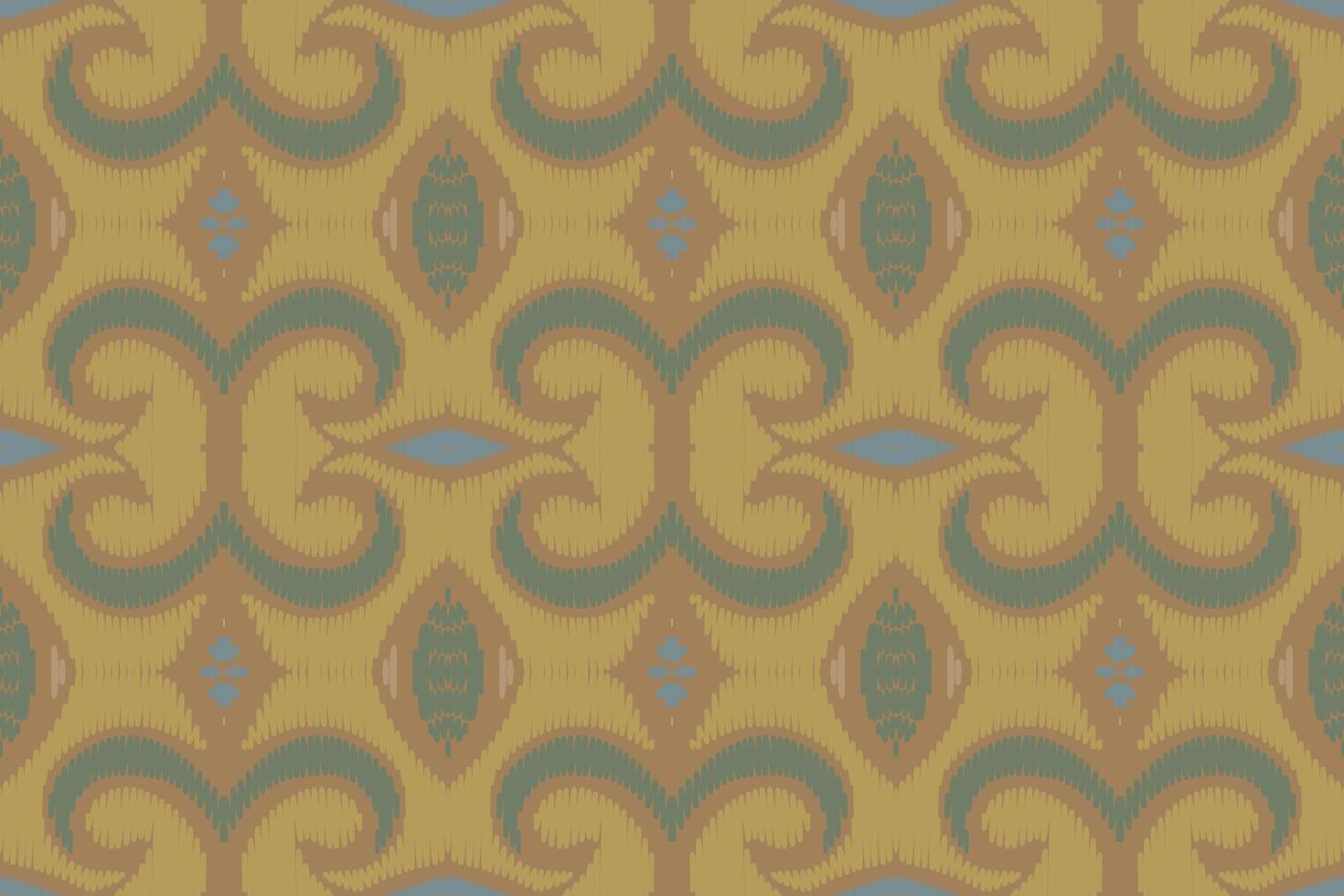 padrão sem emenda de ikat étnico em tribal. design para plano de fundo, papel de parede, ilustração vetorial, tecido, vestuário, tapete, têxtil, batik, bordado. vetor