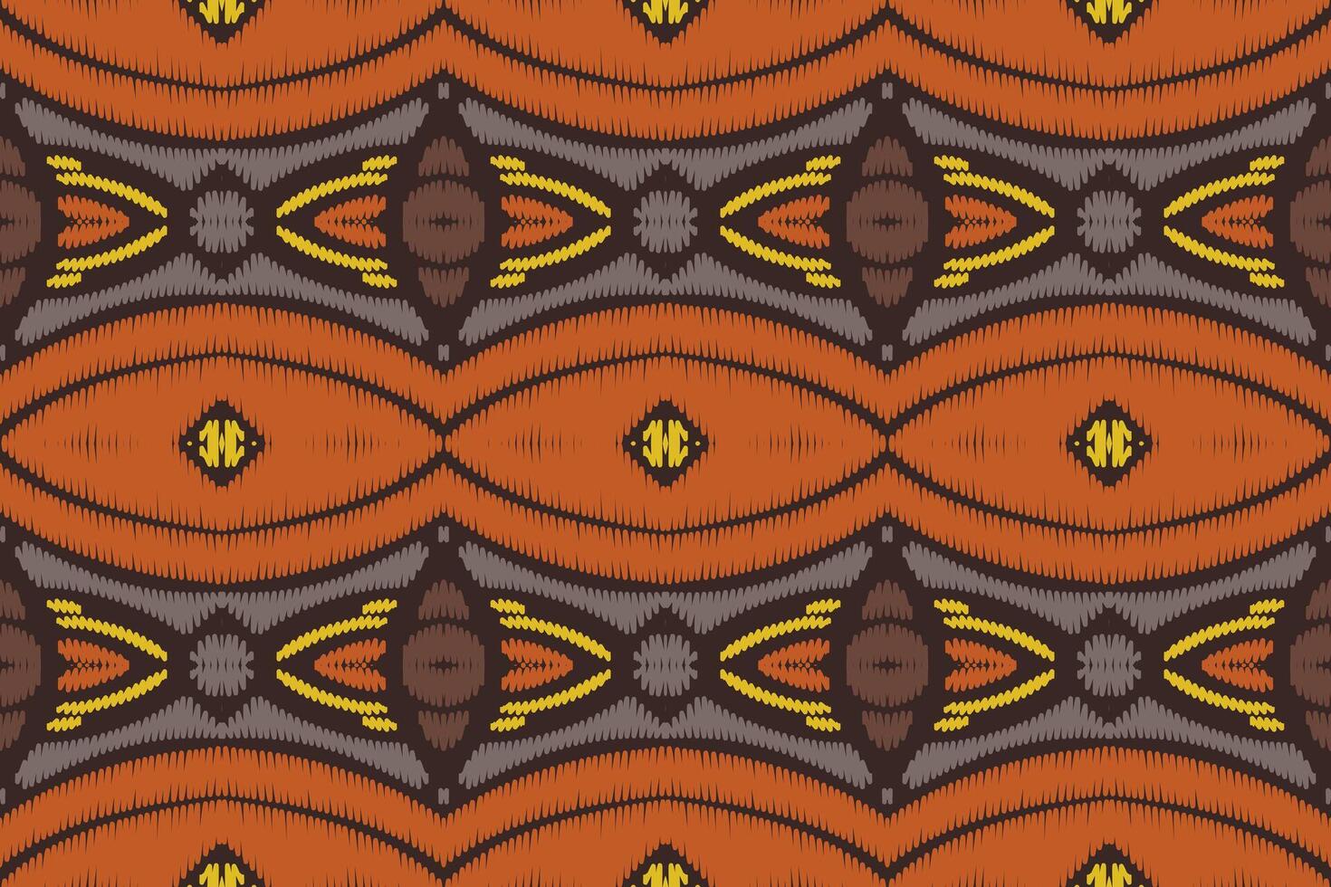 design de padrão étnico de bordado geométrico abstrato ikat. tecido asteca tapete mandala ornamento chevron têxtil decoração papel de parede. fundo de vetor tradicional de peru étnico nativo tribal boho