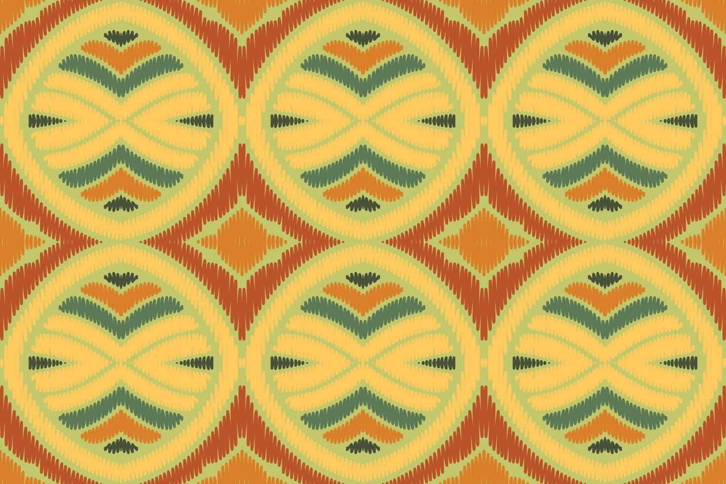 padrão sem emenda de ikat étnico em tribal. design para plano de fundo, papel de parede, ilustração vetorial, tecido, vestuário, tapete, têxtil, batik, bordado. vetor