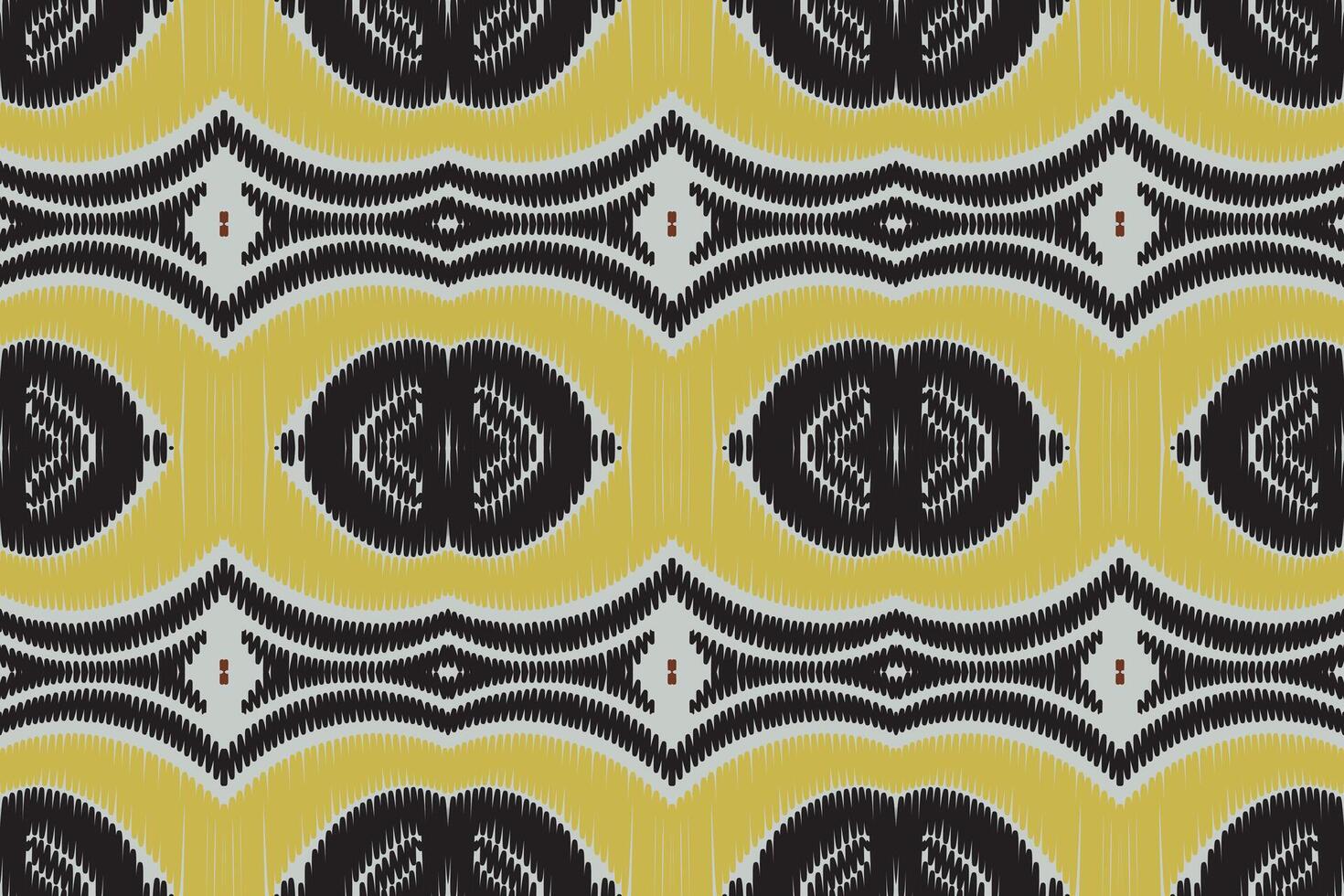 padrão sem emenda de ikat étnico em tribal. design para plano de fundo, papel de parede, ilustração vetorial, tecido, vestuário, tapete, têxtil, batik, bordado. vetor
