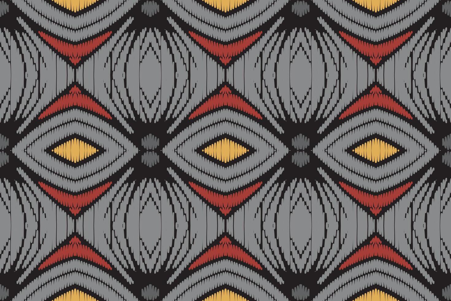 padrão ikat em tribal. geométrica étnica tradicional. estilo listrado mexicano. design para plano de fundo, papel de parede, ilustração vetorial, tecido, roupas, batik, tapete, bordado. vetor