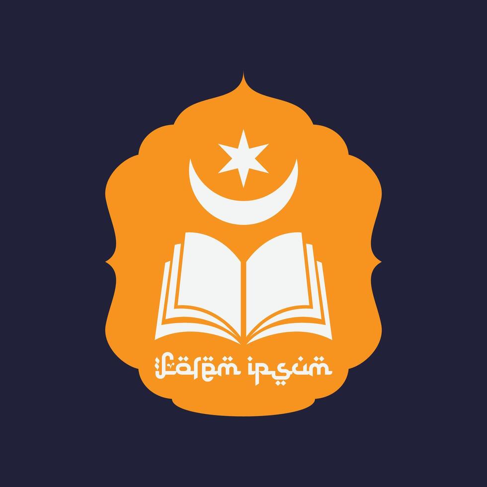 Alcorão logotipo vetor