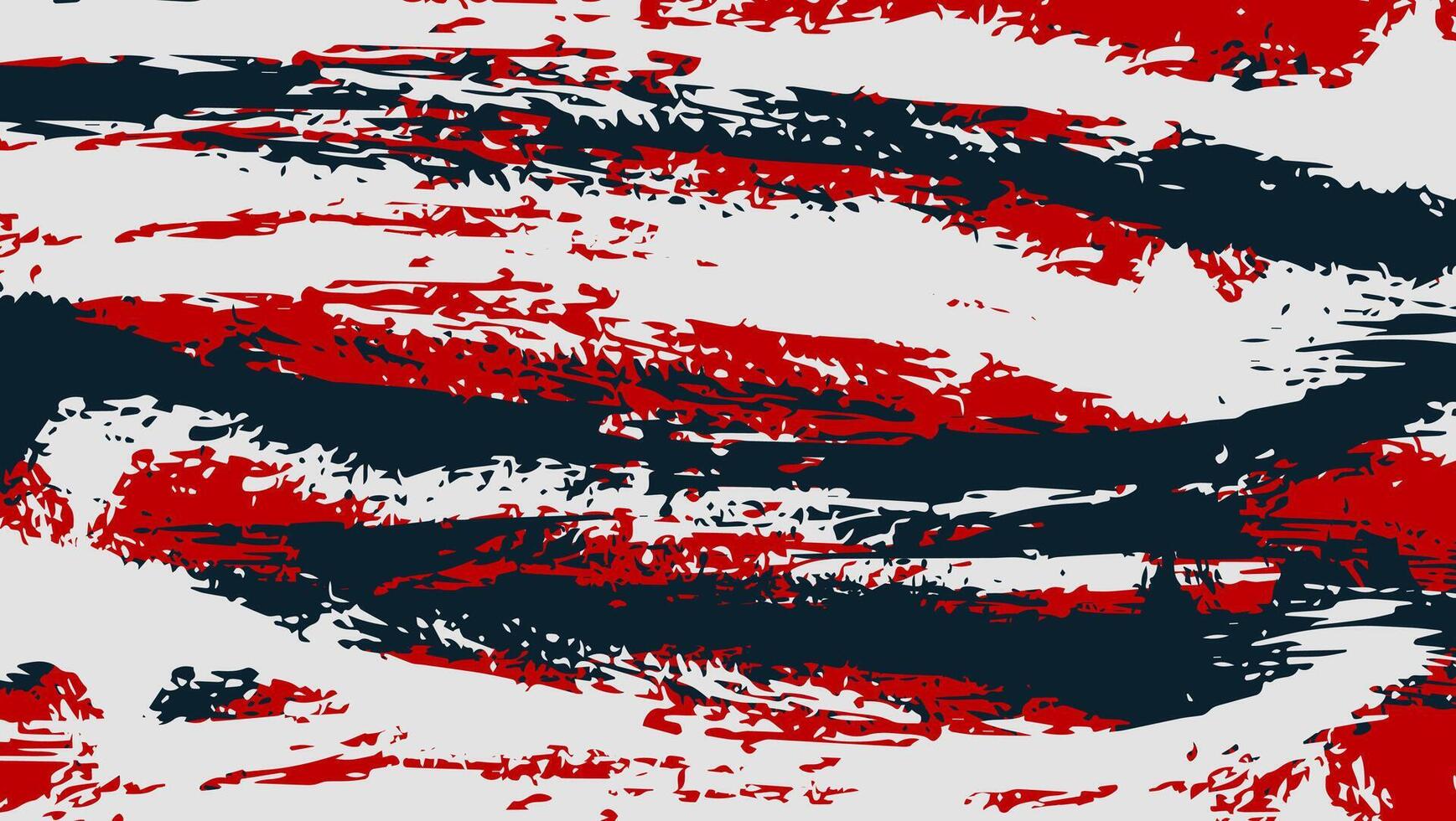 abstrato Preto vermelho grunge textura Projeto dentro branco fundo vetor