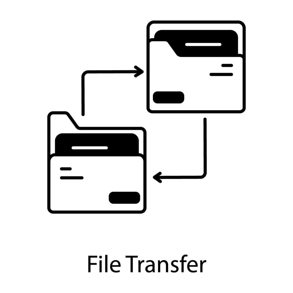 documentos linear ícone vetor