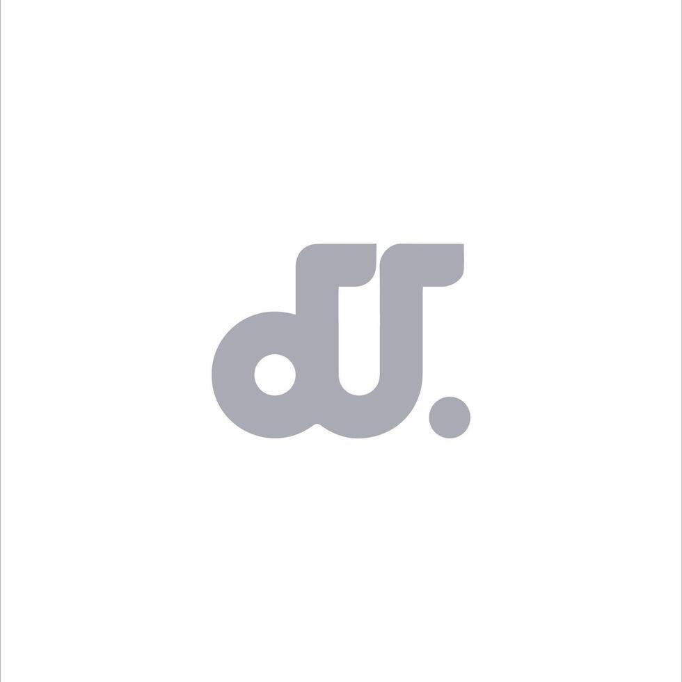 dj e jd carta logotipo Projeto .dj,jd inicial Sediada alfabeto ícone logotipo Projeto vetor
