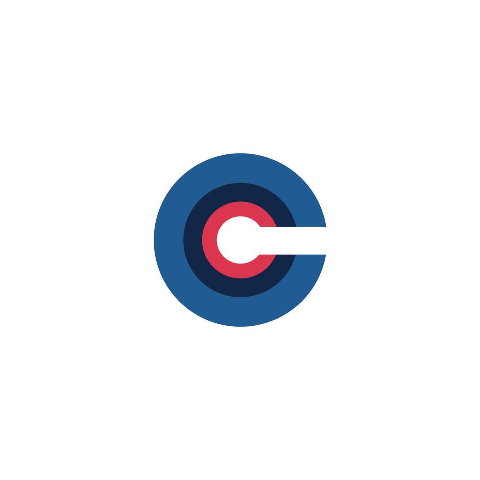 inicial carta c logotipo vetor Projeto modelo