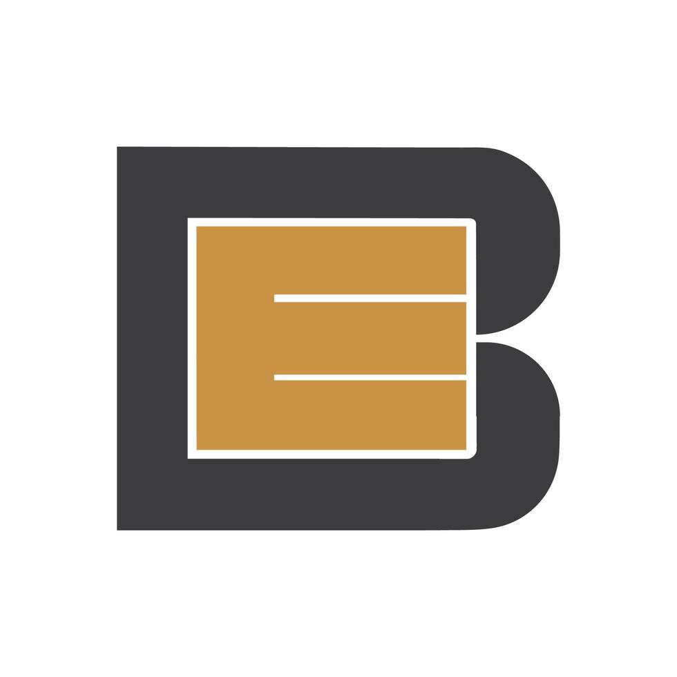inicial carta eb logotipo ou estar logotipo vetor Projeto modelo