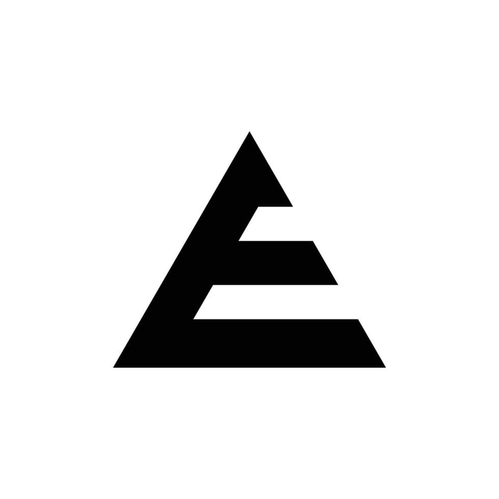 inicial carta ae ou ea logotipo Projeto modelo vetor