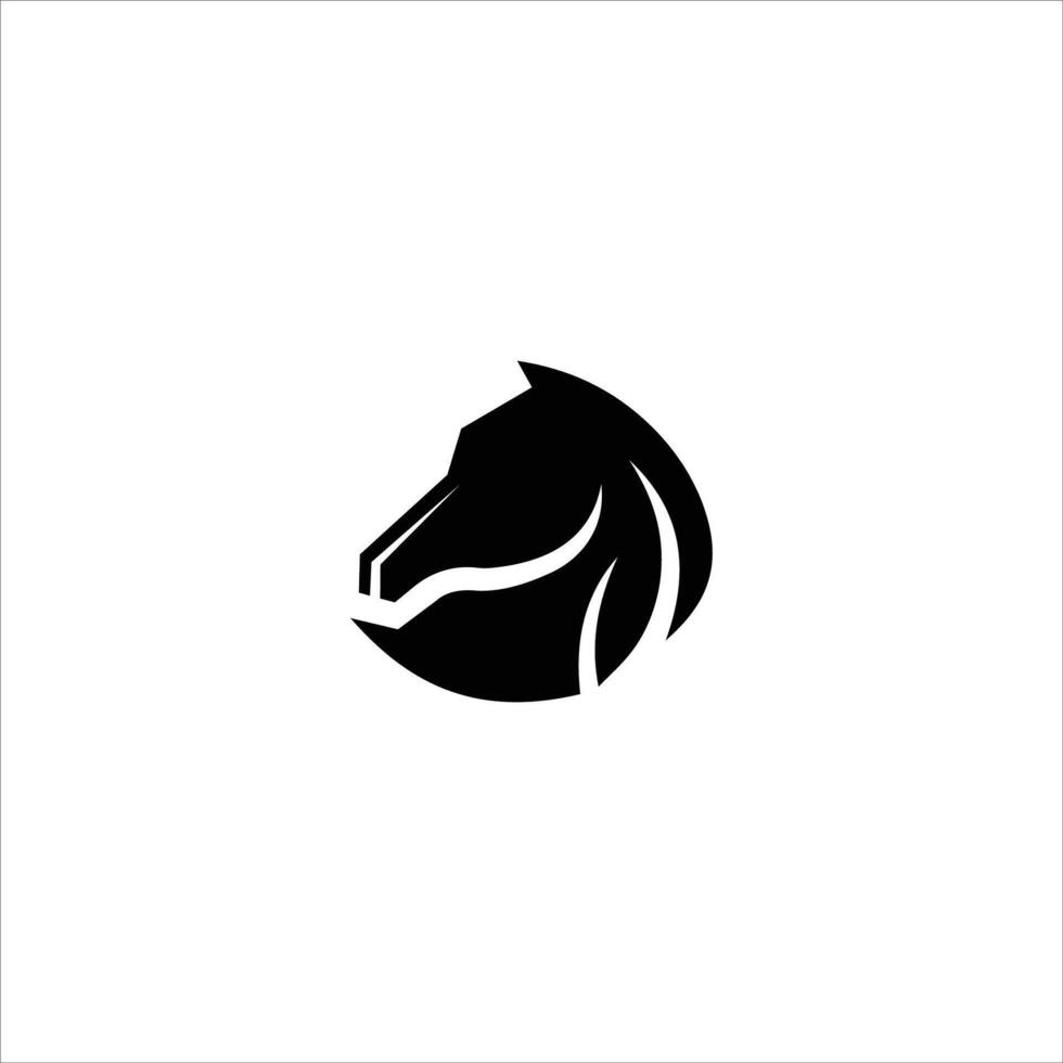 animal cavalo logotipo vetor Projeto modelo