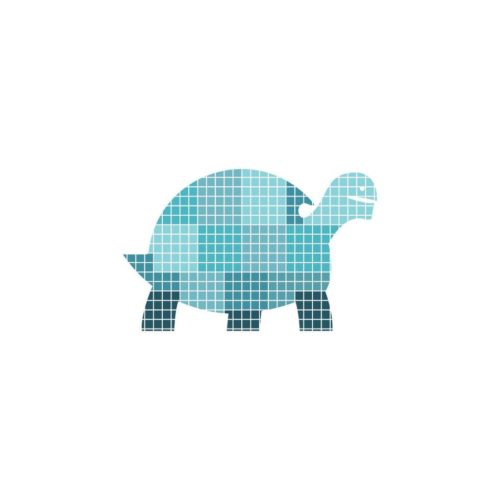 tartaruga Projeto logotipo vetor. tartaruga animal vetor