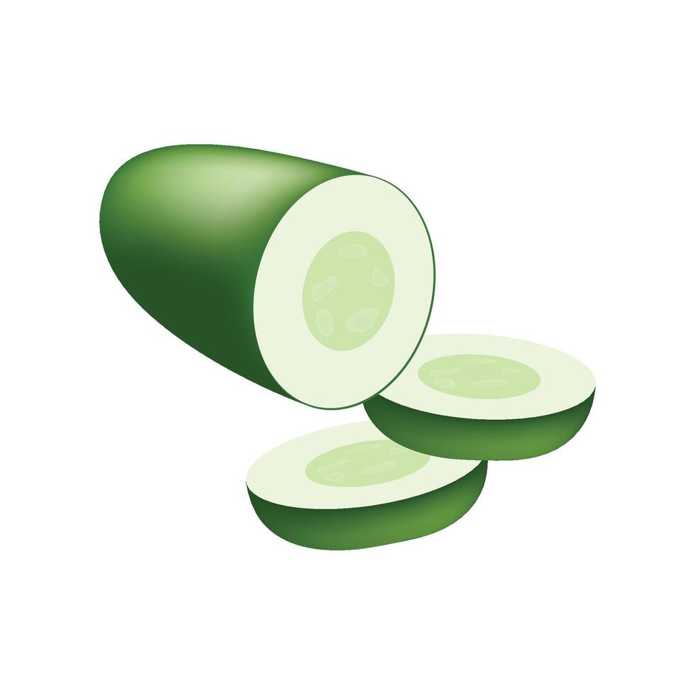 pepino emoji vetor Projeto. nutrição vegetal arte ilustração agricultura fresco Fazenda produtos. pepino isolado em branco fundo.