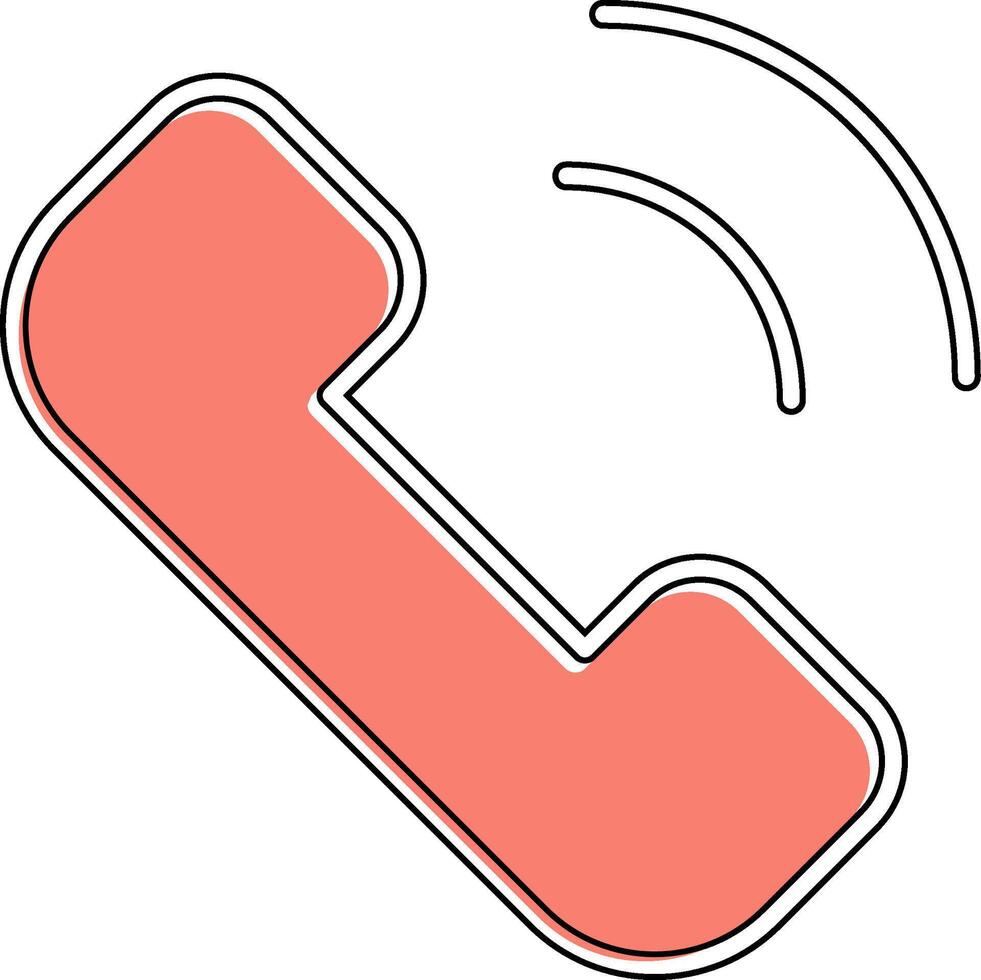 ícone de vetor de chamada