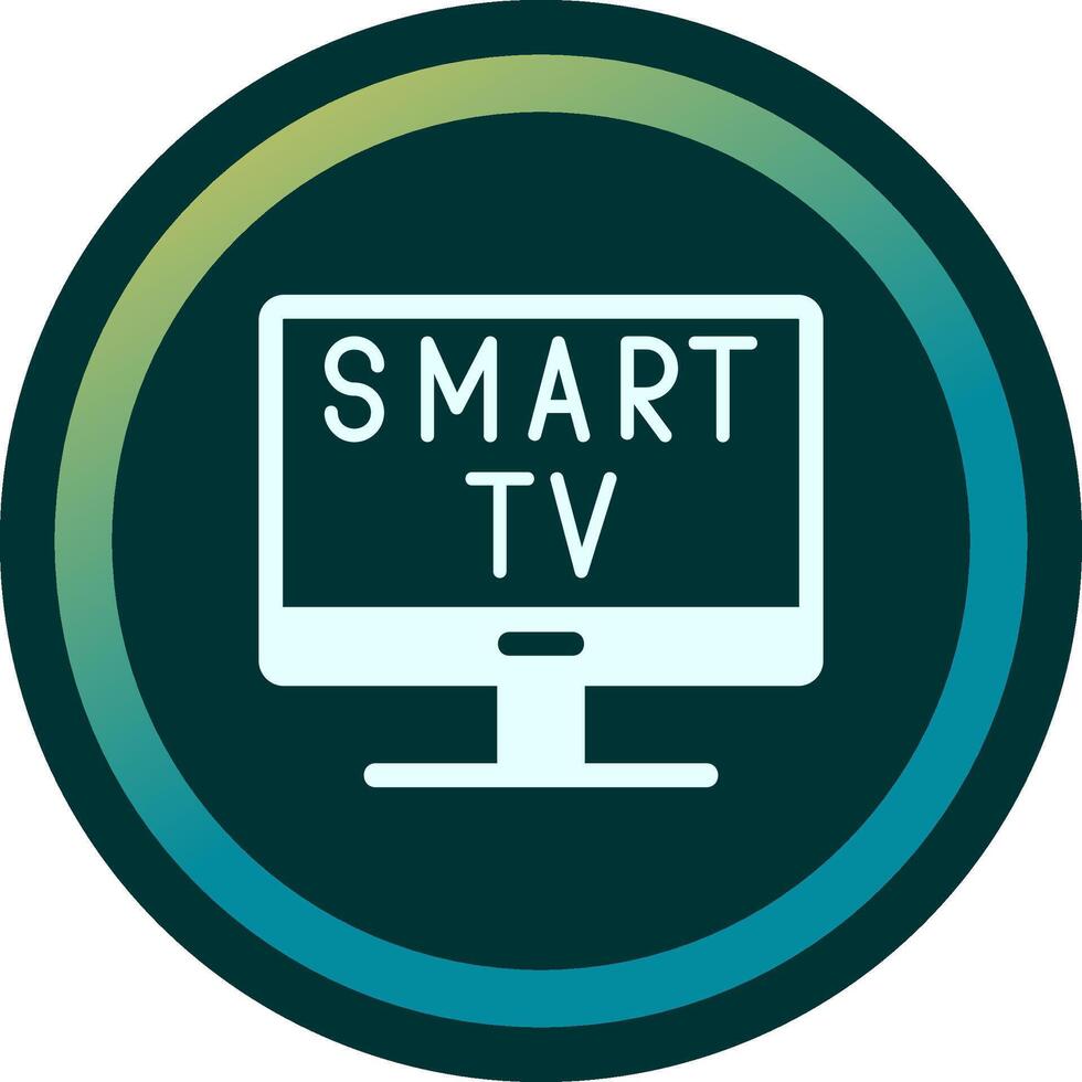 ícone de vetor de smart tv