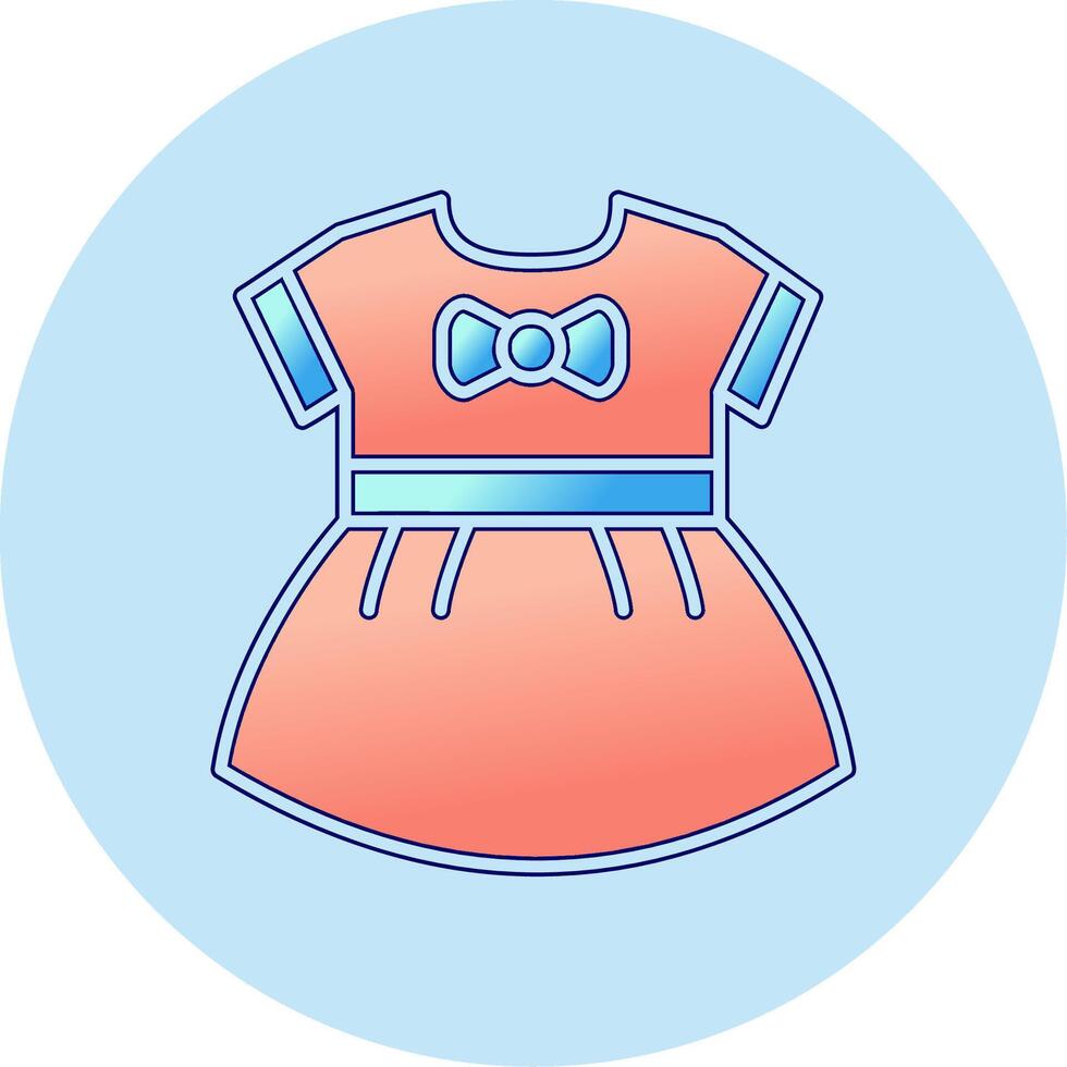 bebê meninas vestir vetor ícone