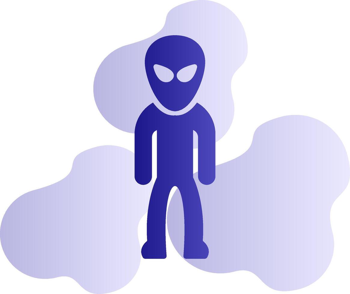 ícone de vetor alienígena