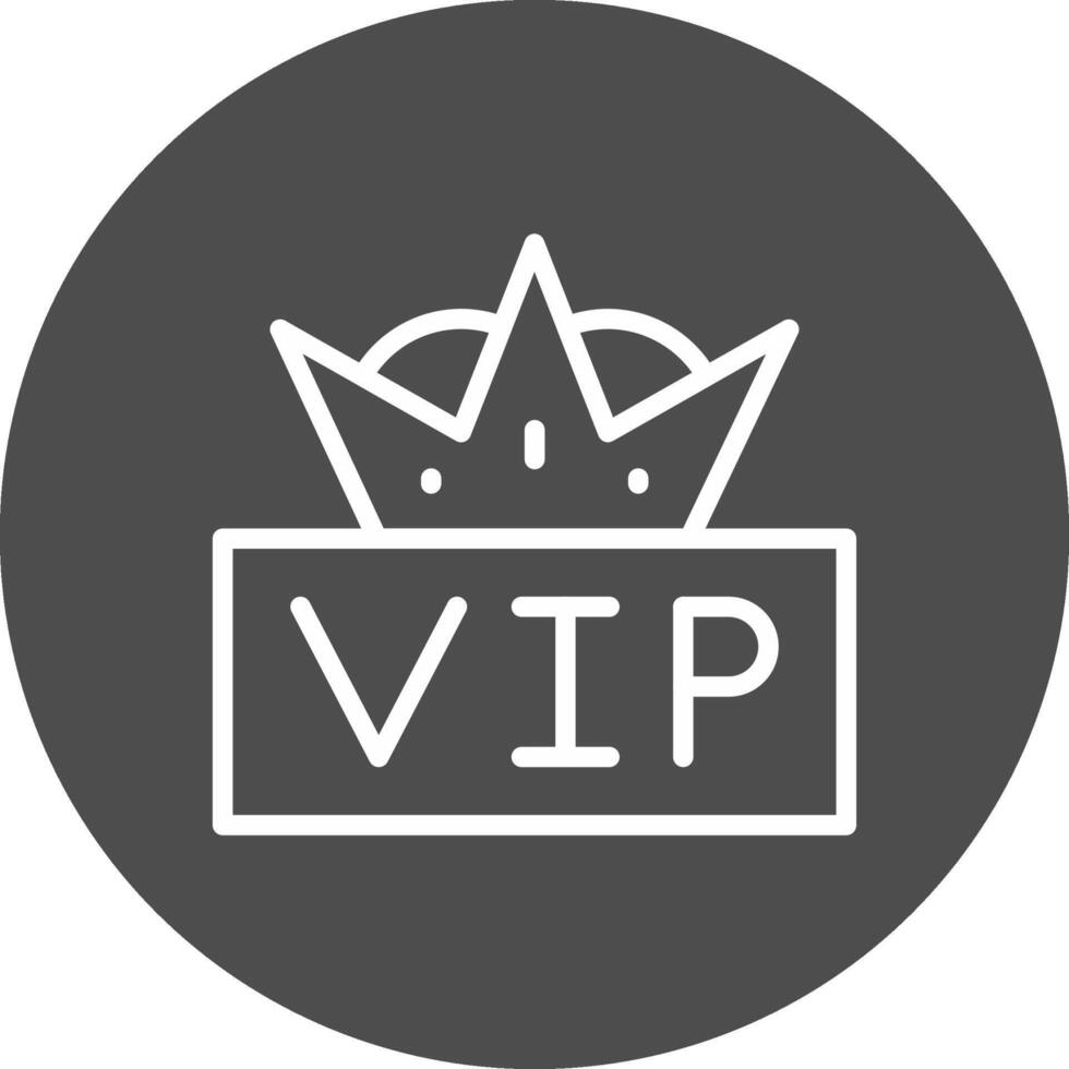 vip criativo ícone Projeto vetor