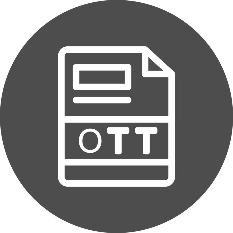 ott criativo ícone Projeto vetor