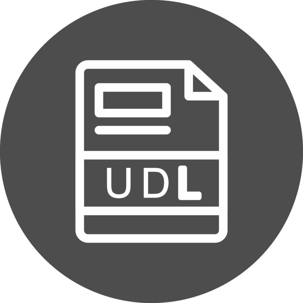 udl criativo ícone Projeto vetor