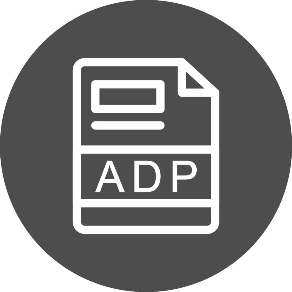 adp criativo ícone Projeto vetor