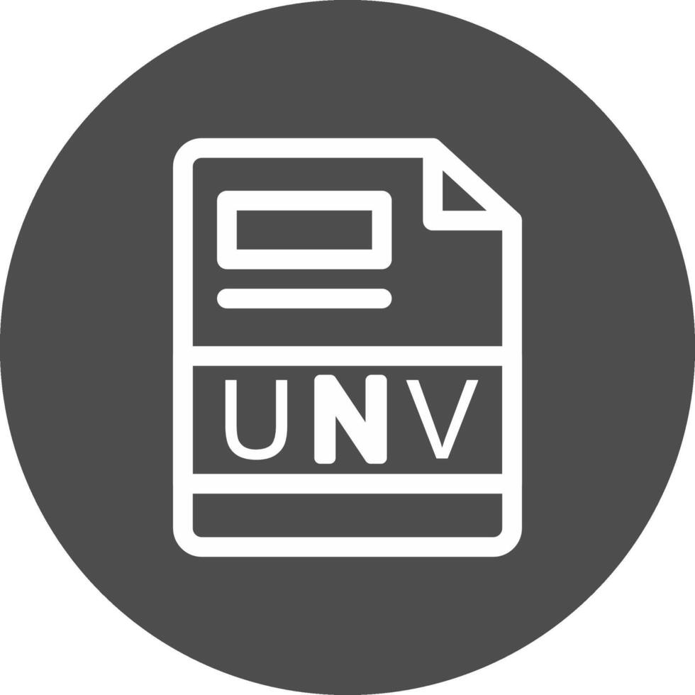 unv criativo ícone Projeto vetor