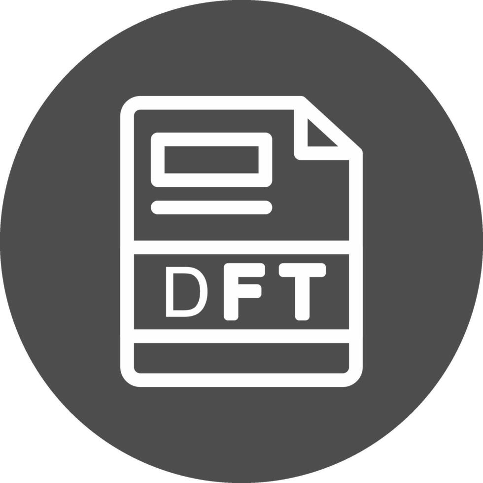 dft criativo ícone Projeto vetor