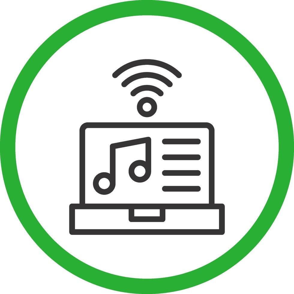 inteligente música coluna criativo ícone Projeto vetor