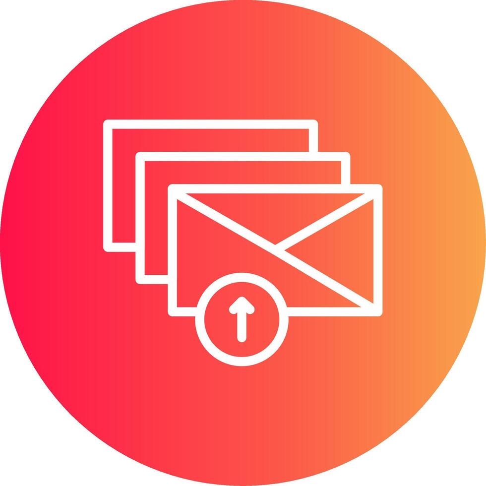 o email explosões criativo ícone Projeto vetor