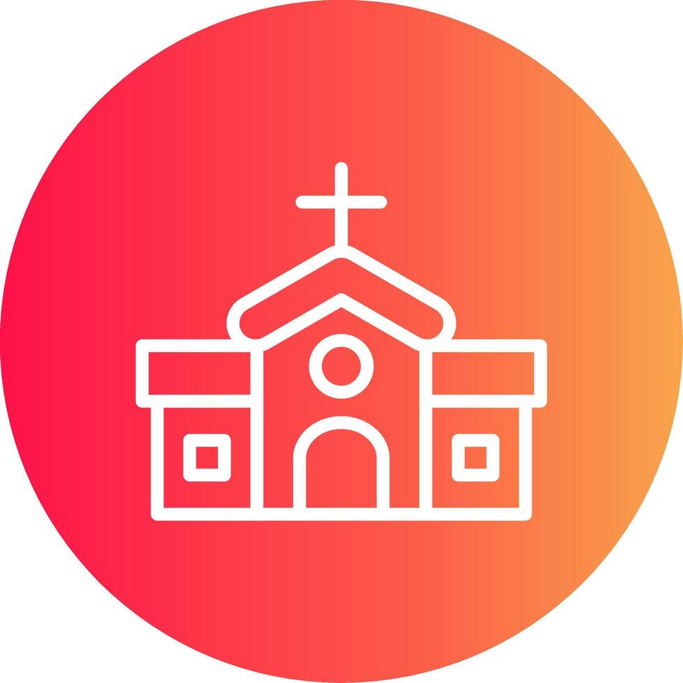 capela criativo ícone Projeto vetor