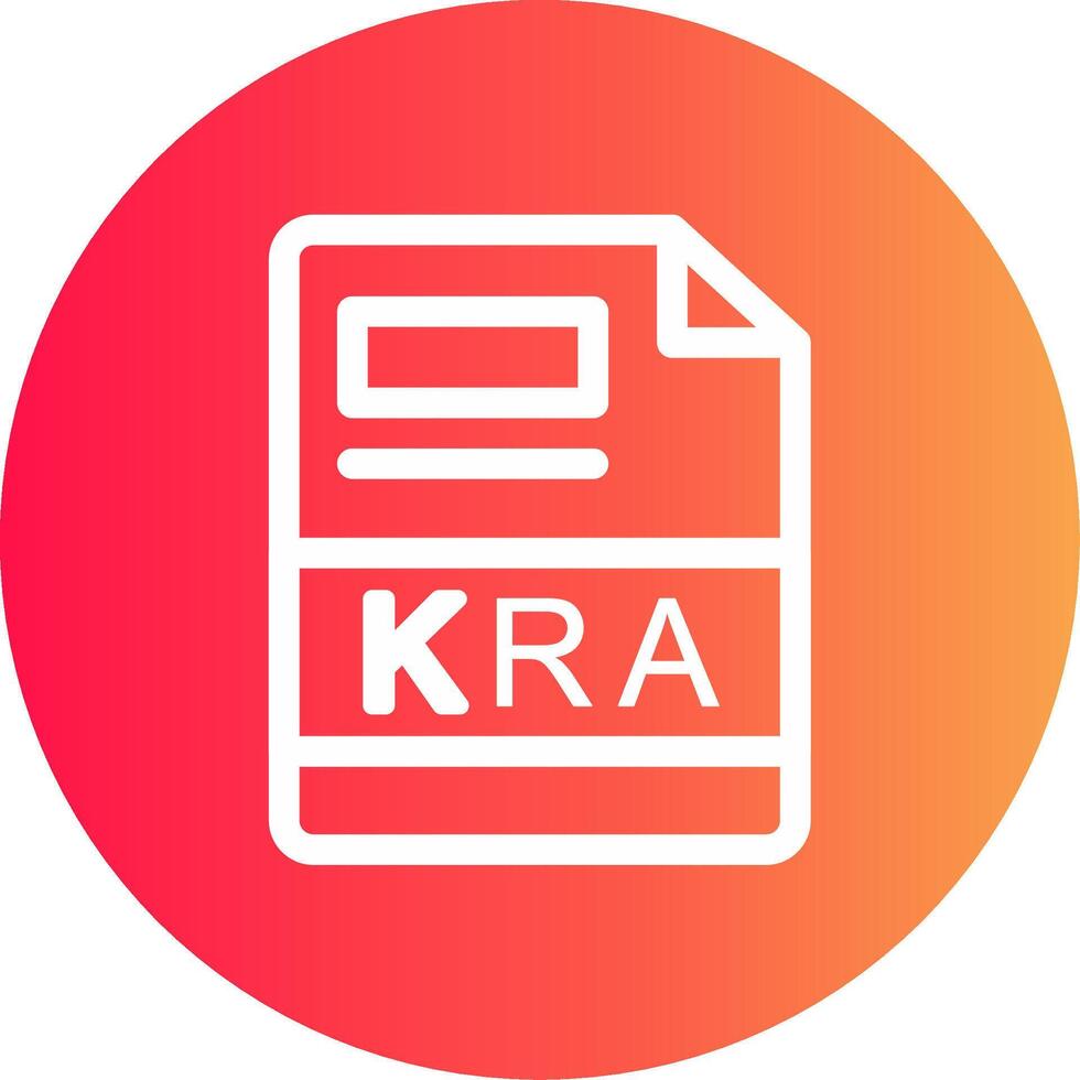 kra criativo ícone Projeto vetor