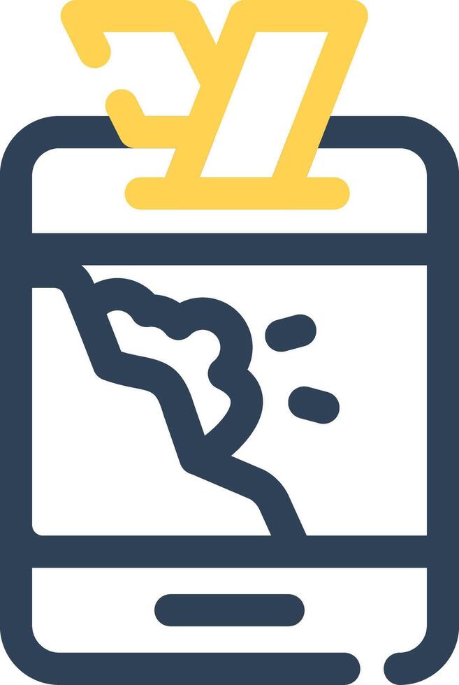 design de ícone criativo de passe de esqui vetor
