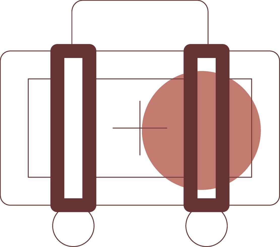 design de ícone criativo de kit de primeiros socorros vetor