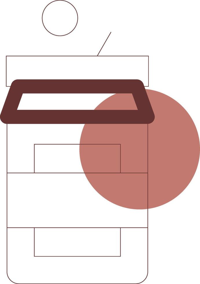 design de ícone criativo de refrigerante vetor