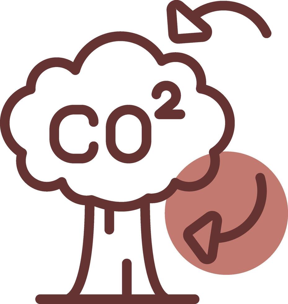 co2 criativo ícone Projeto vetor