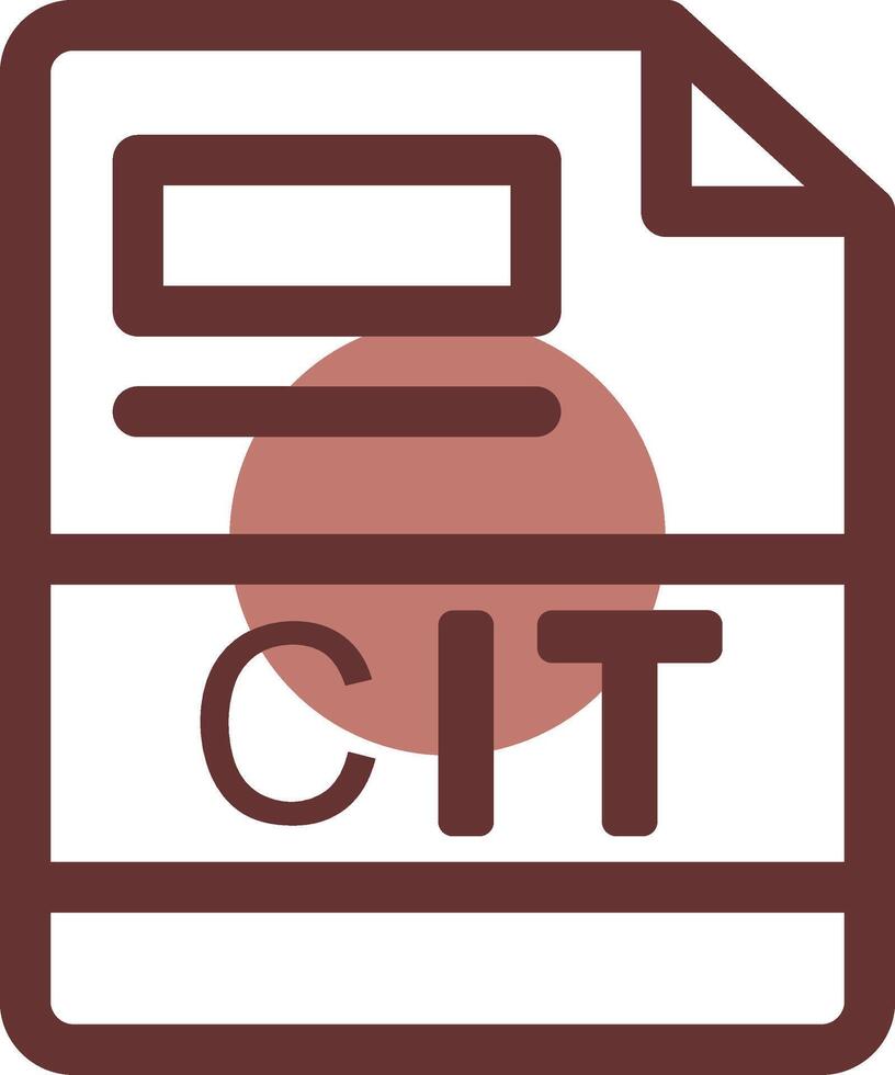 cit criativo ícone Projeto vetor