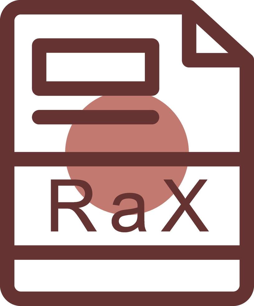 rax criativo ícone Projeto vetor