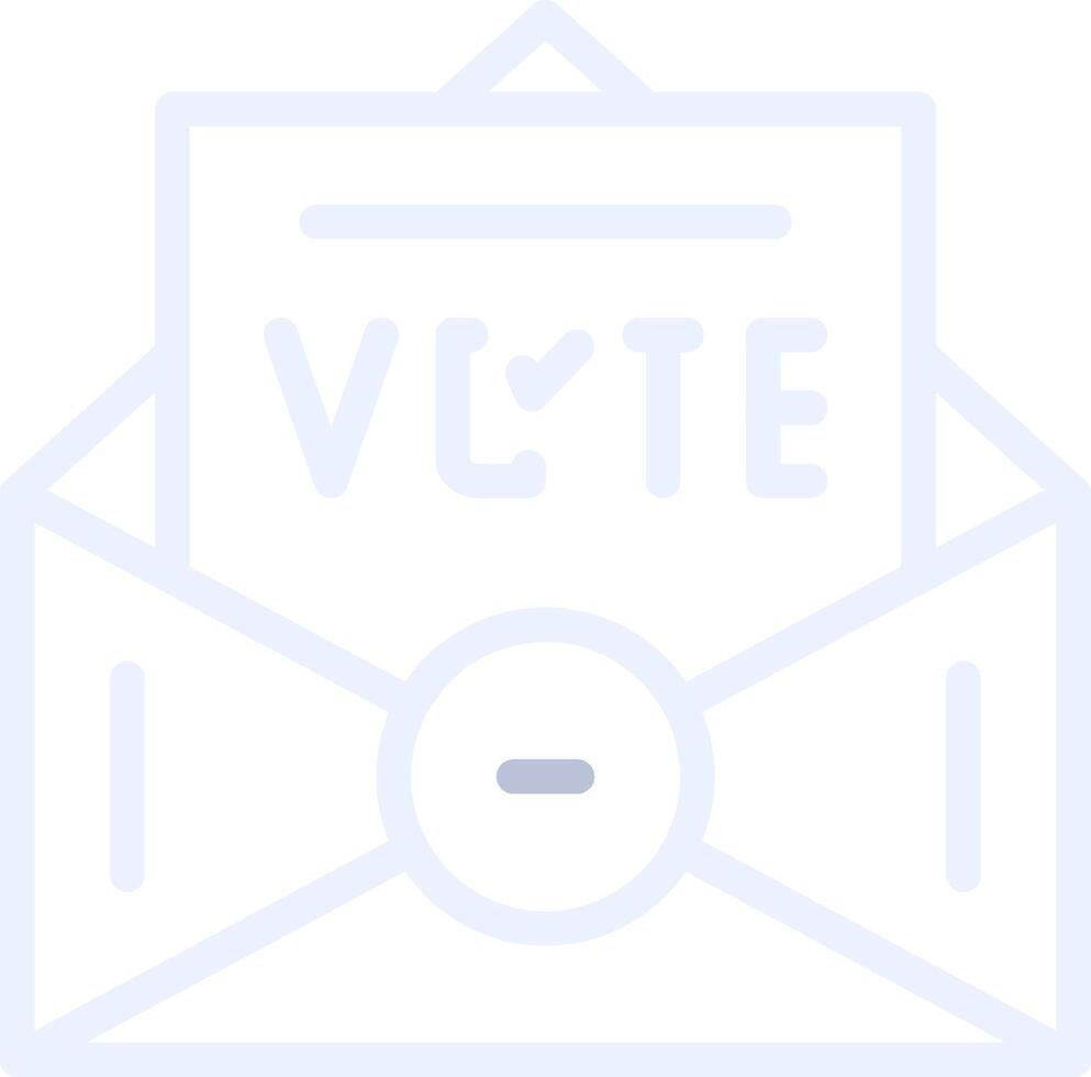 votar design de ícone criativo vetor