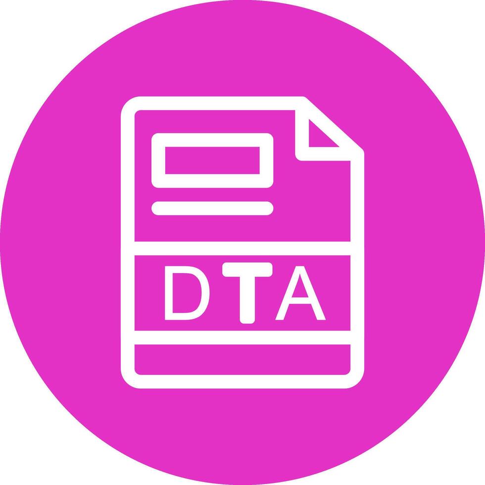 dta criativo ícone Projeto vetor