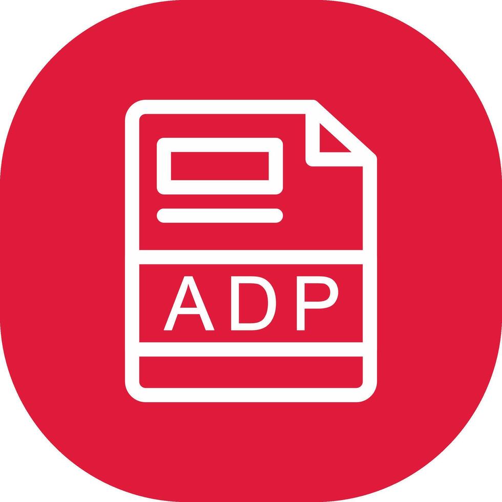 adp criativo ícone Projeto vetor