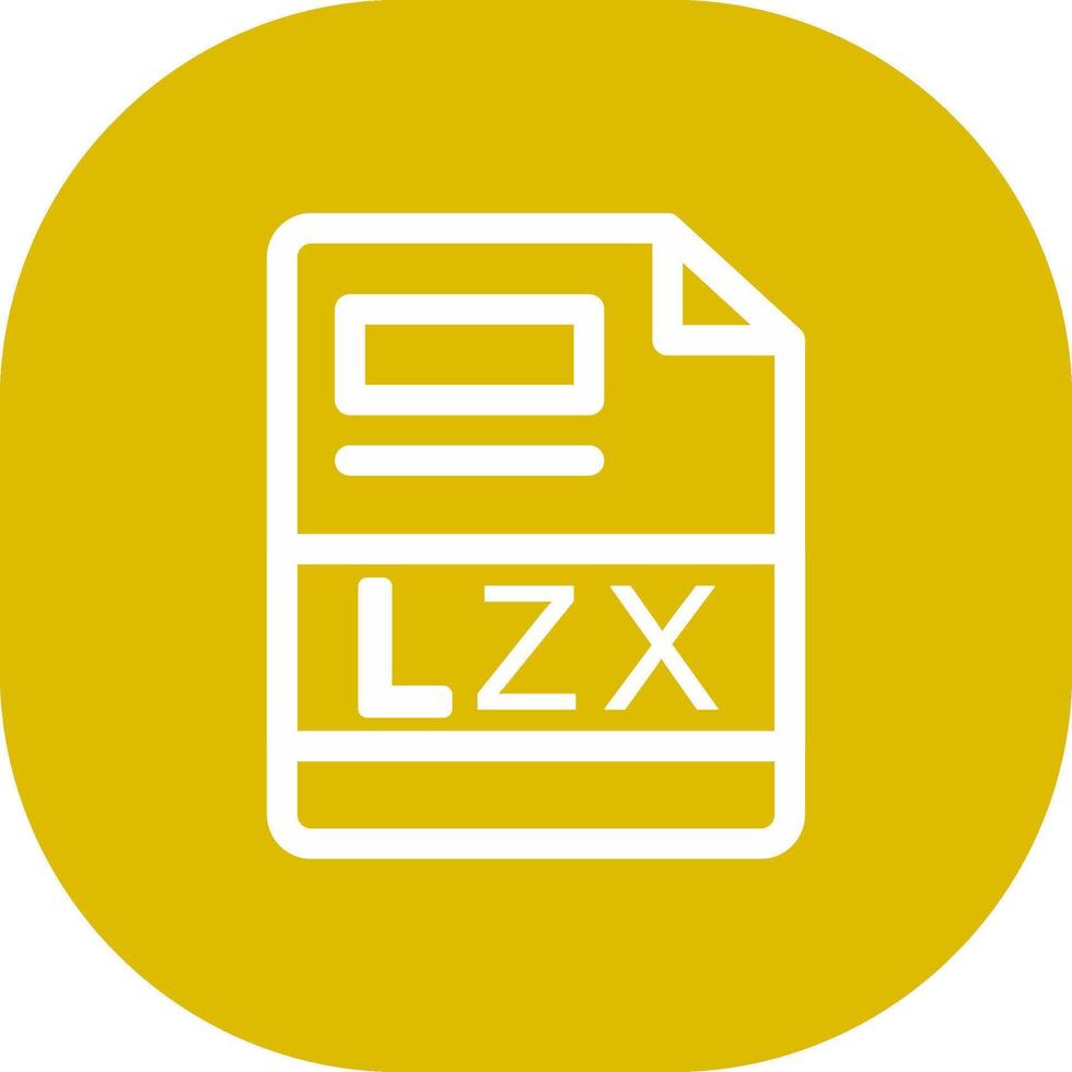 lzx criativo ícone Projeto vetor