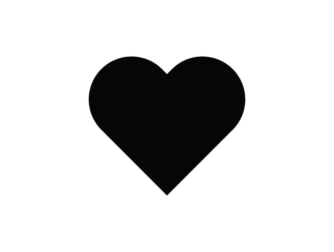 coração ilustrações amor símbolo ícone isolar fundo vetor