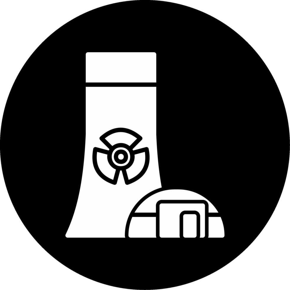 nuclear poder vetor ícone