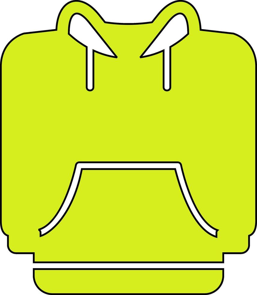ícone de vetor de capuz