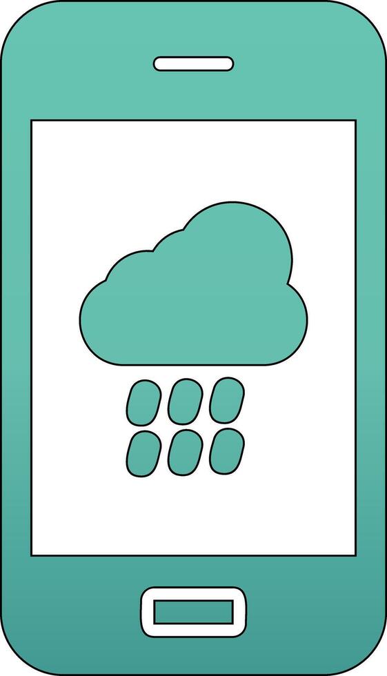 ícone de vetor de aplicativo de clima