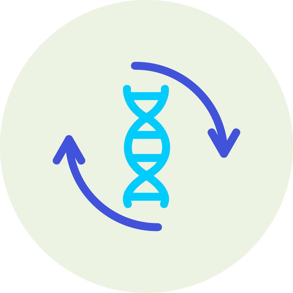 ícone de vetor de DNA